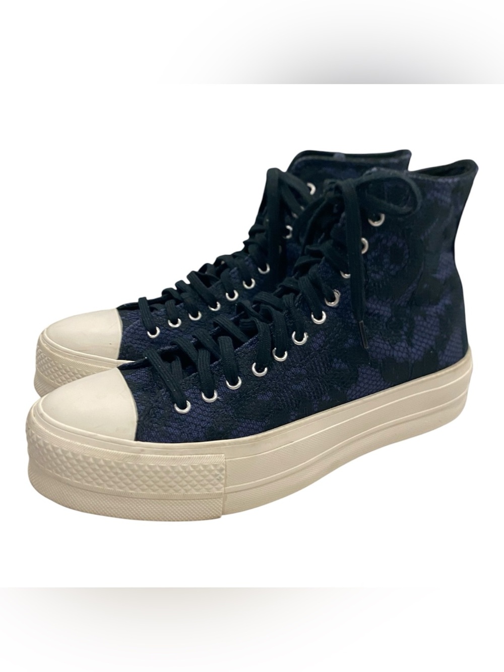 Women's Converse CTAS Lift High Top Lace Uncharted Waters 8